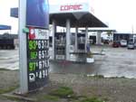 A caminho de Puerto Varas. Olha os preços do combustíveis no Chile; só lembrando que 1US$ compra 490 Pesos chilenos