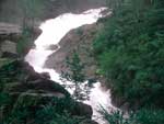 Durante a navega&ccedil;&atilde;o pelo Bra&ccedil;o Blest, visitamos as corredeiras que alimentam a Cascata C&acirc;ntaros