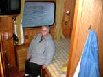 Nossa cabine (nº 316) no navio Skorpios II