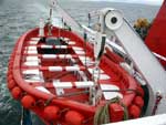 Navio Skorpios II. Bote que transporta até 26 pessoas