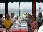 Olha nós no Restaurante Delícias Del Mar - muito legal esse lugar!
